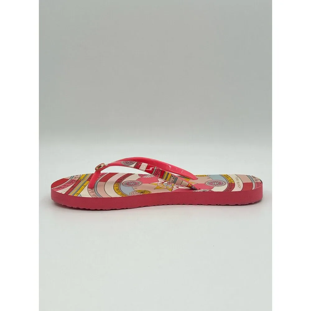 TORY BURCH Size 9.5 Coral Women Sandal